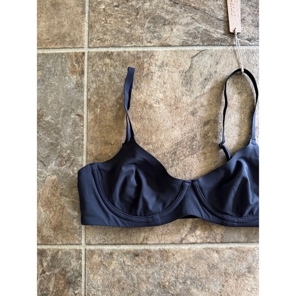 Skims Fits Everybody Unlined Demi Bra Onyx Size 34B - Picture 4 of 8